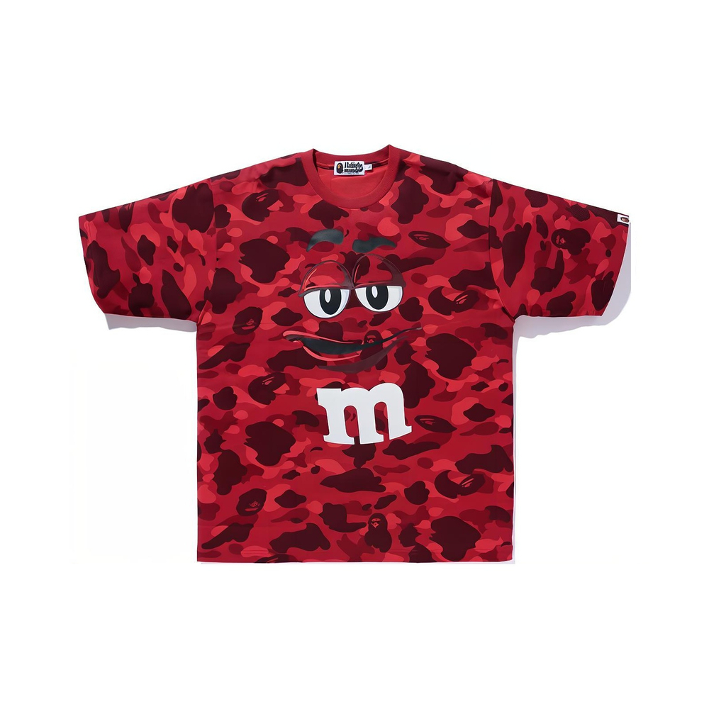 A Bathing Ape X M S Color Camo Relaxed Tee