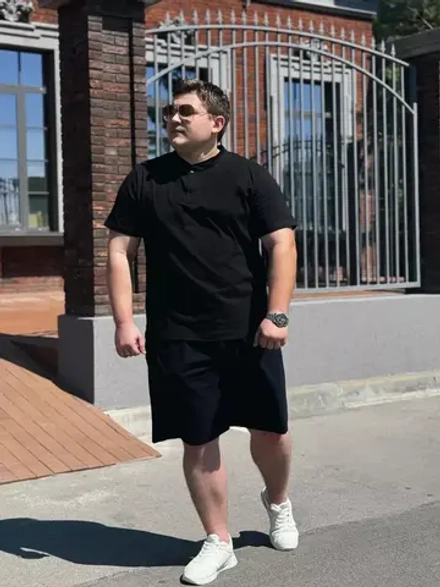 Футболка поло с короткий рукавом