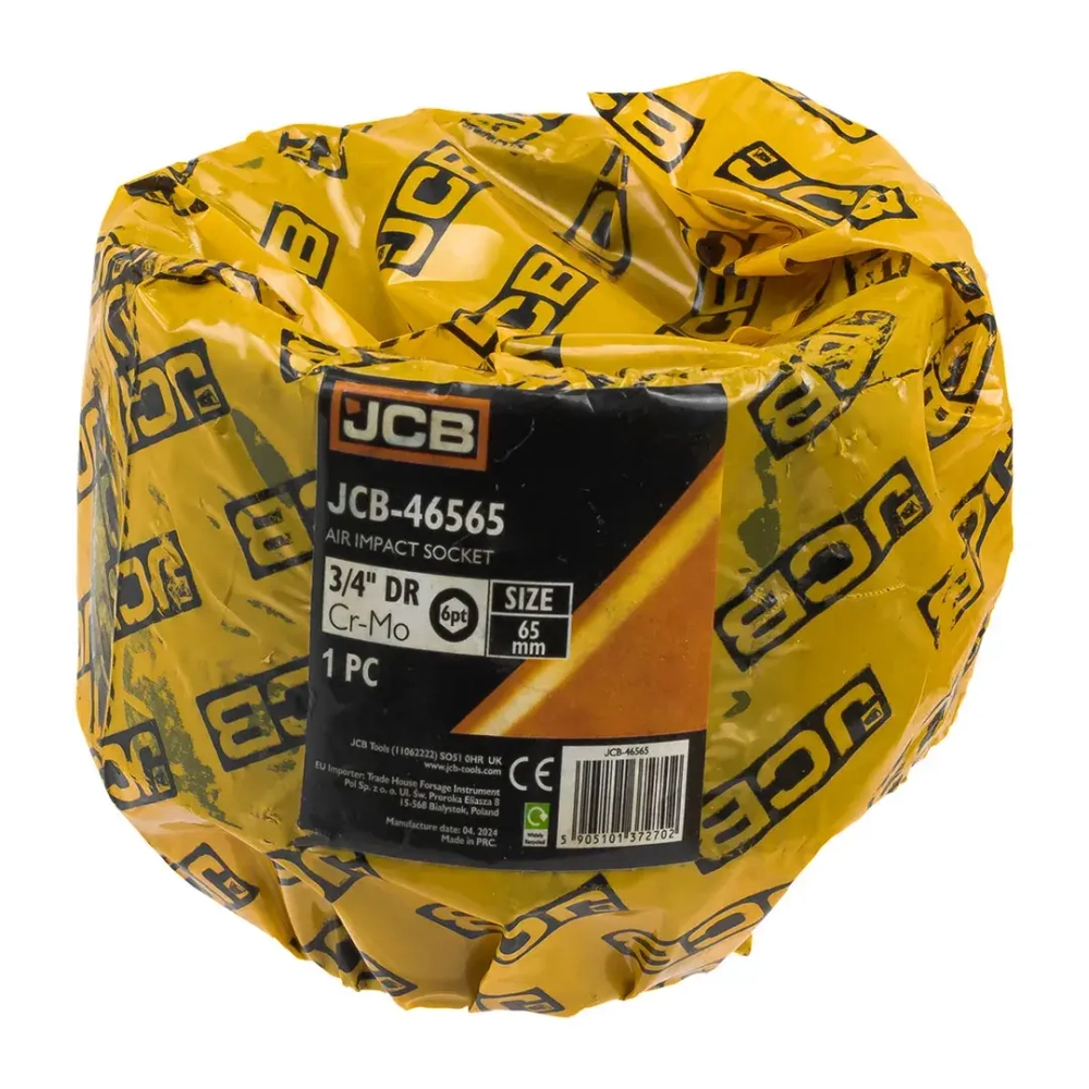 Головка ударная 65мм (6гр.), 3/4'' JCB JCB-46565