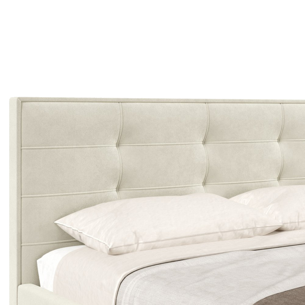 Кровать с подъёмным механизмом 1800 Римини, светло-бежевый 303