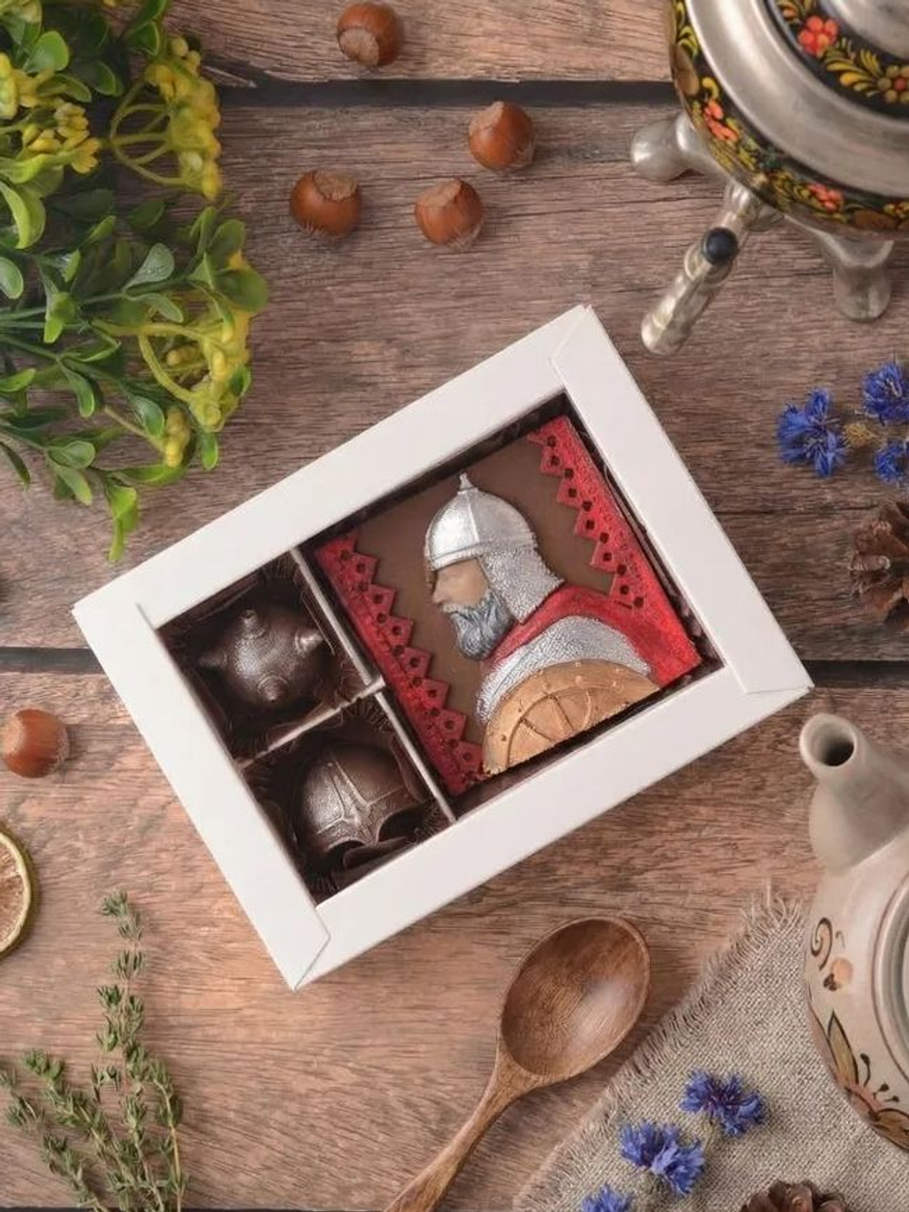 Набор "Русский богатырь" #1 / Шоколад ручной работы