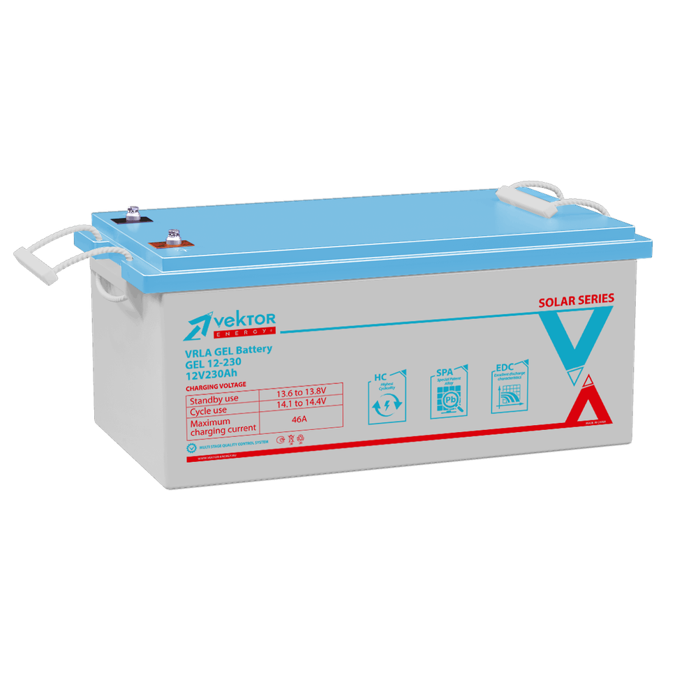 Аккумулятор  VEKTOR ENERGY GEL 12-230