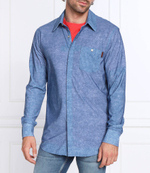 рубашка tech GUESS - голубой(M2YH60 WEPV0)