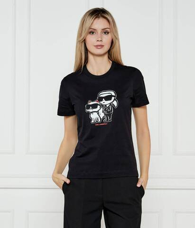 Футболка IKON SKETCH DUO Karl Lagerfeld - черный(A1W17129)