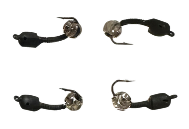 Мормышка Лесотка 0.65г №3 безнасадочная цв. с шариком Зефир Серебро 346667