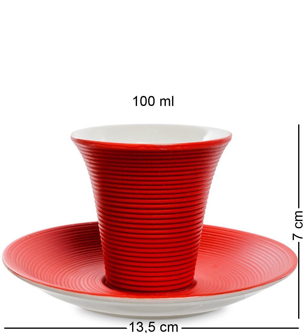 Love Drinks FD-22 Кофейный н-р на 4 перс. «Колумбия для двоих» красн