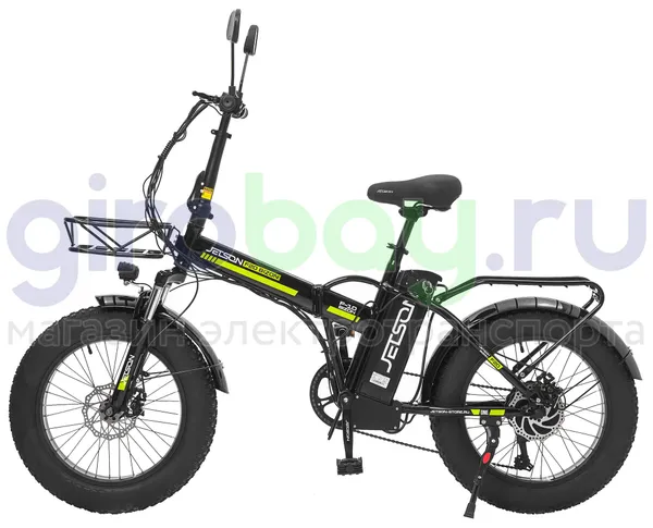 Электровелосипед Jetson F20 BIZON MAX (48V/25Ah) - Чёрный фото №5