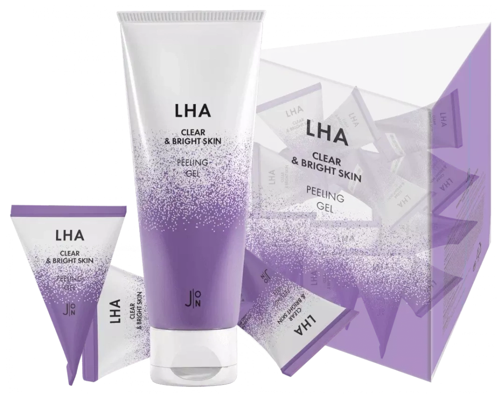 Гель-пилинг для лица J:on LHA clear&bright skin peeling gel