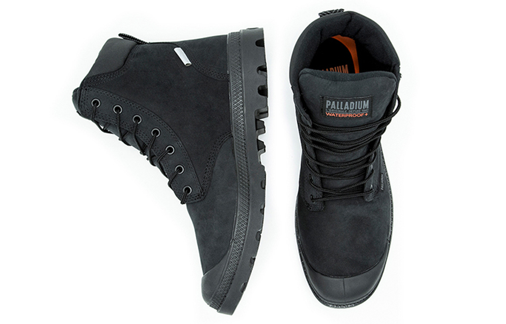 Palladium Pampa Combat Boots Unisex Black
