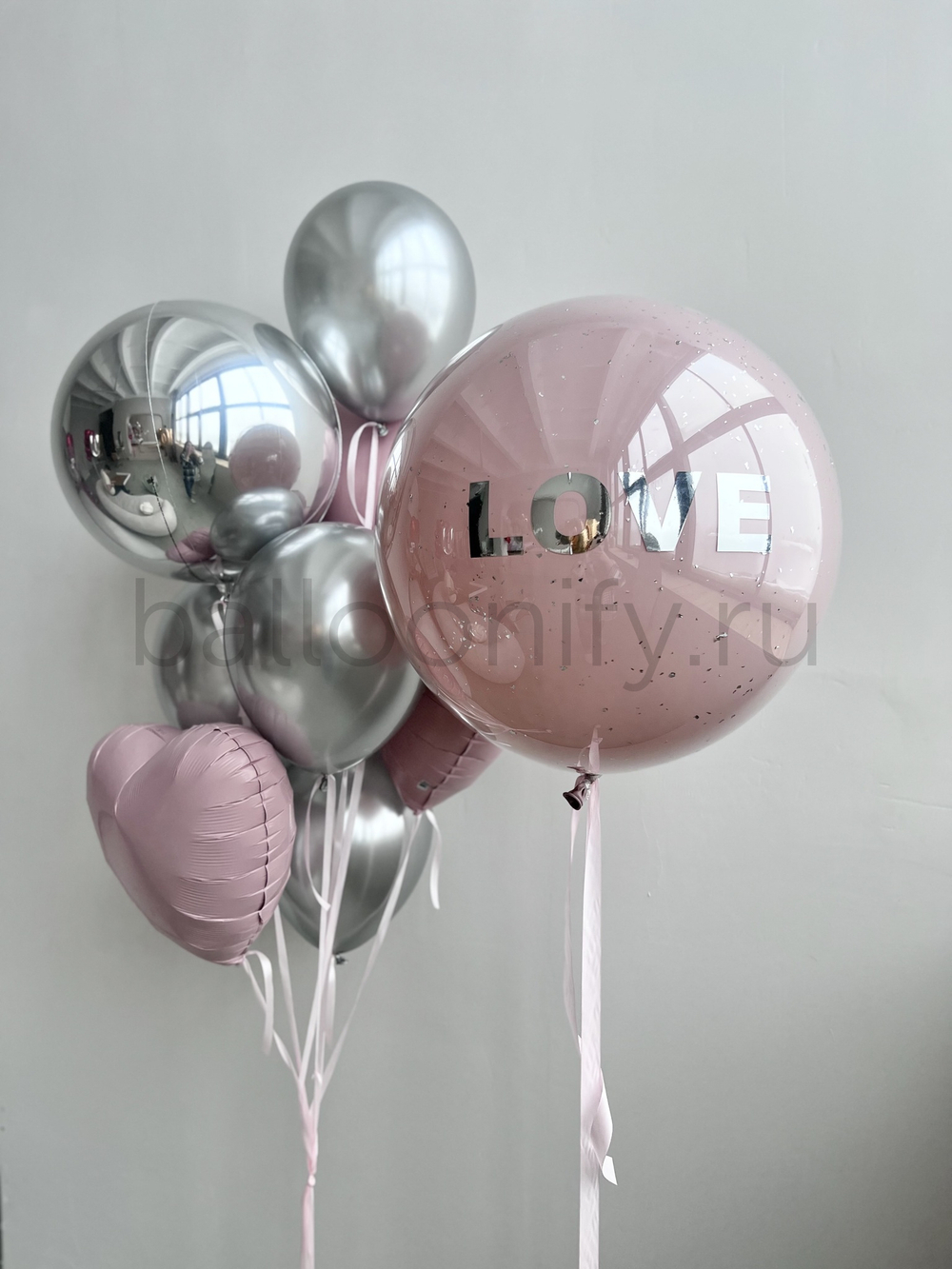 Набор шаров "Love", дизайн №2