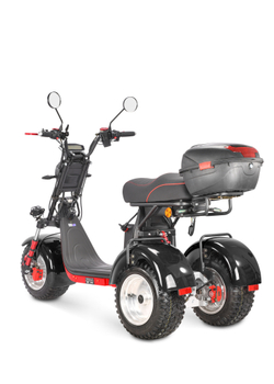 Электроскутер WHITE SIBERIA IKRA 5000W Black