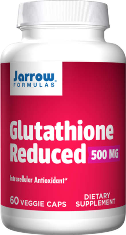 Jarrow Formulas, Восстановленный глутатион 500 мг, Glutathione Reduced 500 mg, 60 капсул