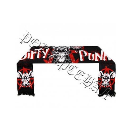 Шарф вязаный Dirty punk
