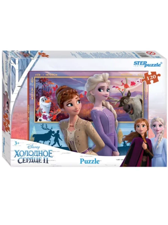 Пазл для детей 4 5 6 7 лет Холодное сердце 2 120 элементов
