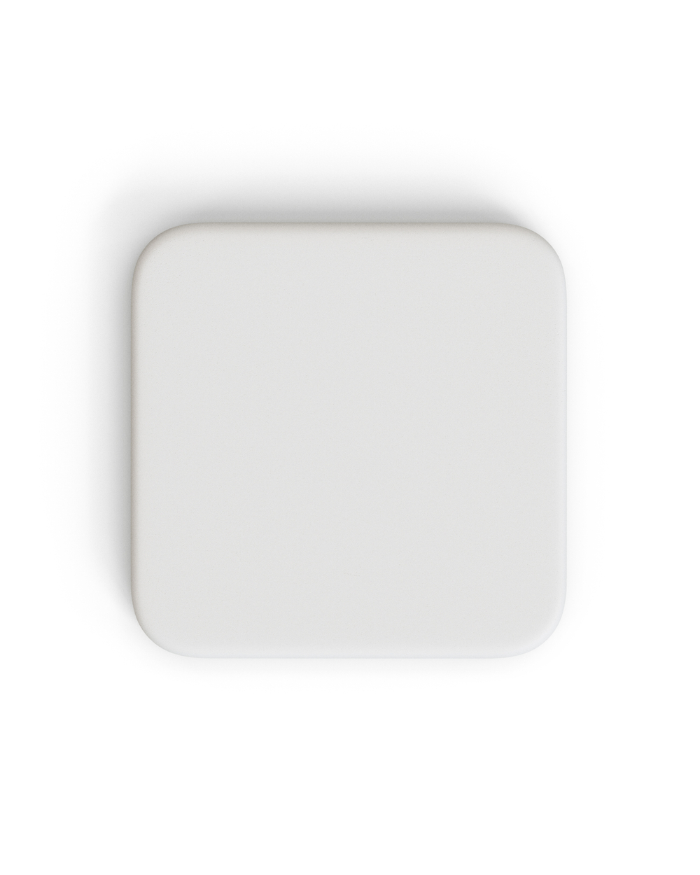 Lura Столешница из цемента, белая 70 x 70 см