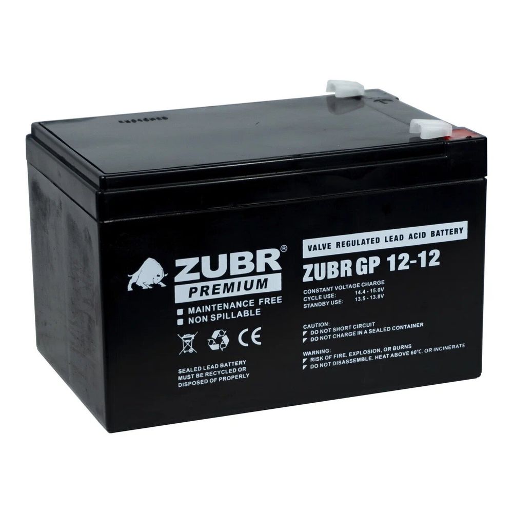 Аккумулятор ZUBR GP12-45