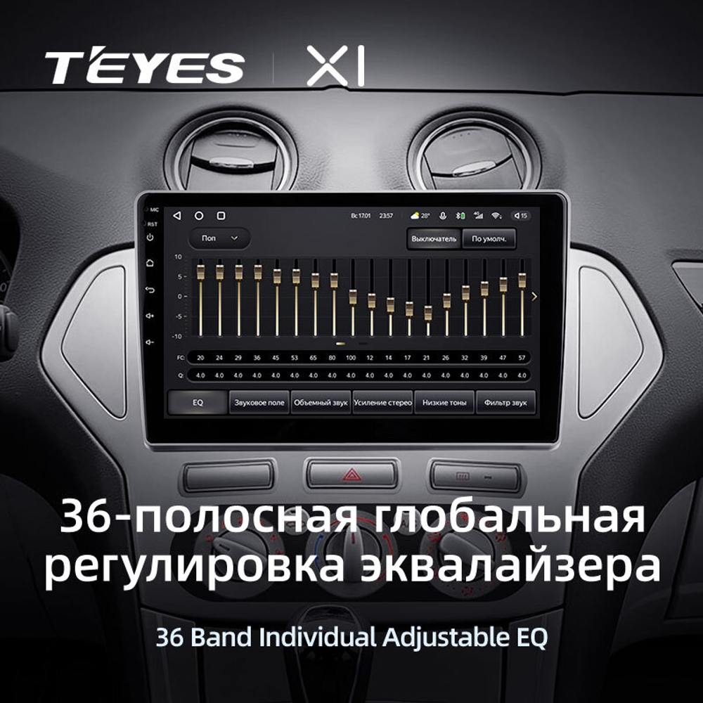 Teyes X1 10,2"для Ford Mondeo 4 2006-2010