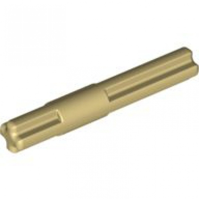 Lego Ось 4 с центральным упором (желто-коричневый) 99008 / 4666999