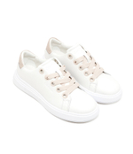 Кожаные кроссовки Calvin Klein - экрю(HW0HW02085)