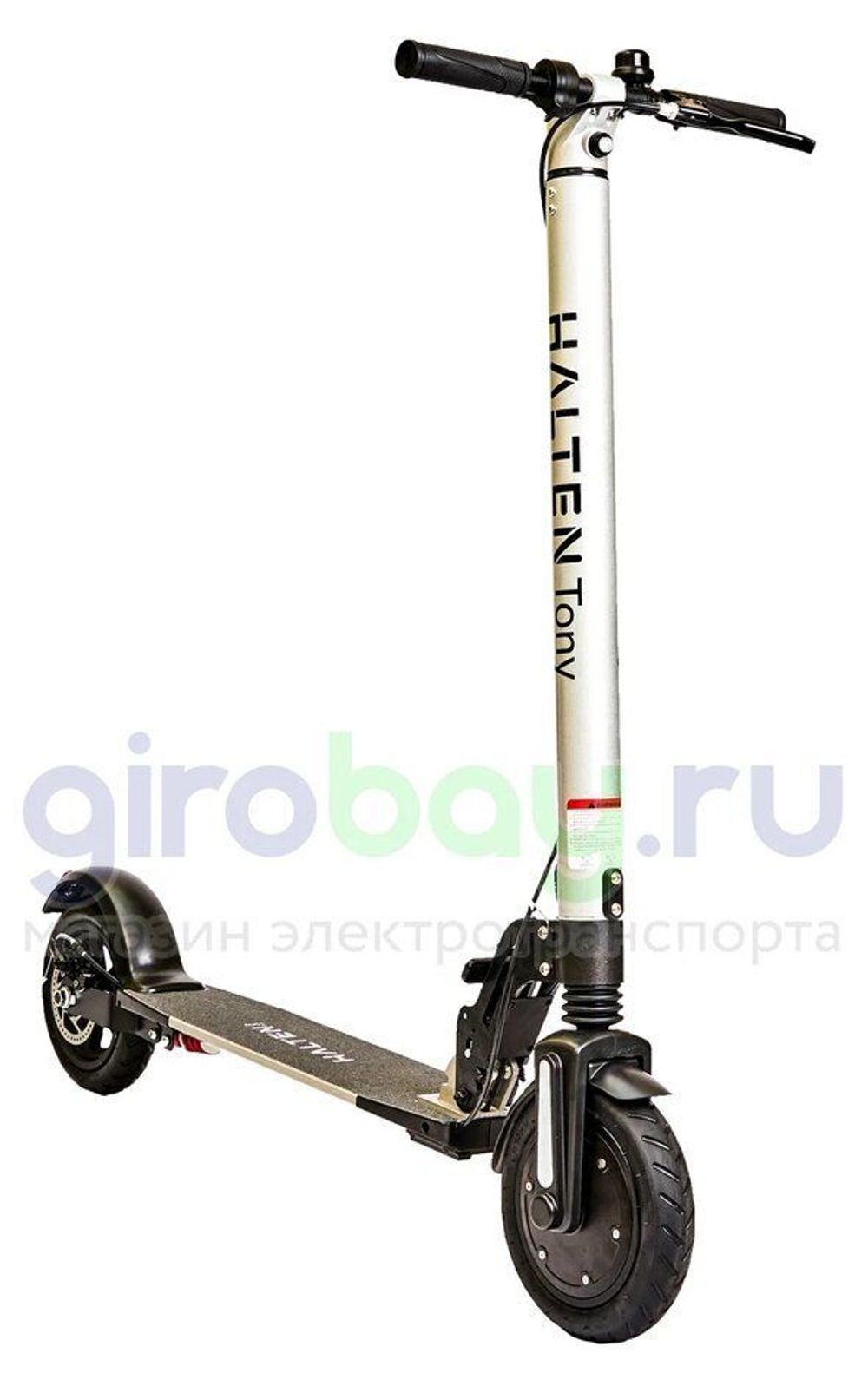 Электросамокат Halten Tony v2 (Серебристый) фото 10 фото №12