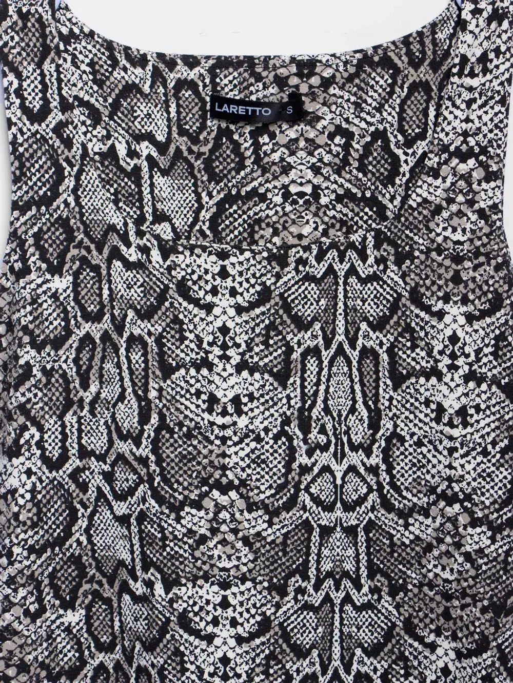 Майка летняя с принтом питон под пиджак