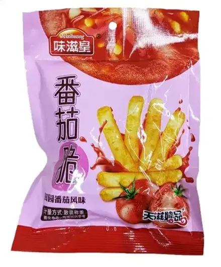 Чипсы "Томатный бум" со вкусом садовых томатов 13гр