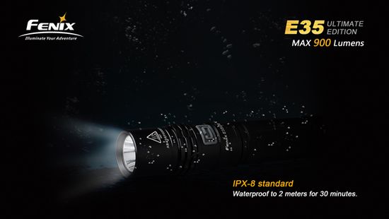 Светодиодный фонарь Fenix E35 Ultimate Edition 900 люмен
