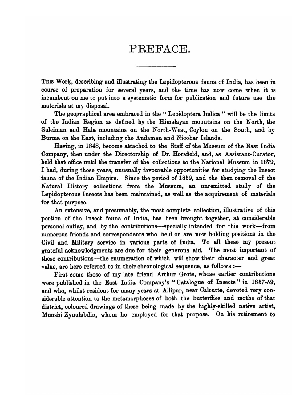 Lepidoptera indica. Volume 1 | Frederic Moore