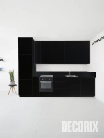 Краска аэрозольная черная матовая акриловая DECORIX - эмаль в баллончике для любых поверхностей 210 мл