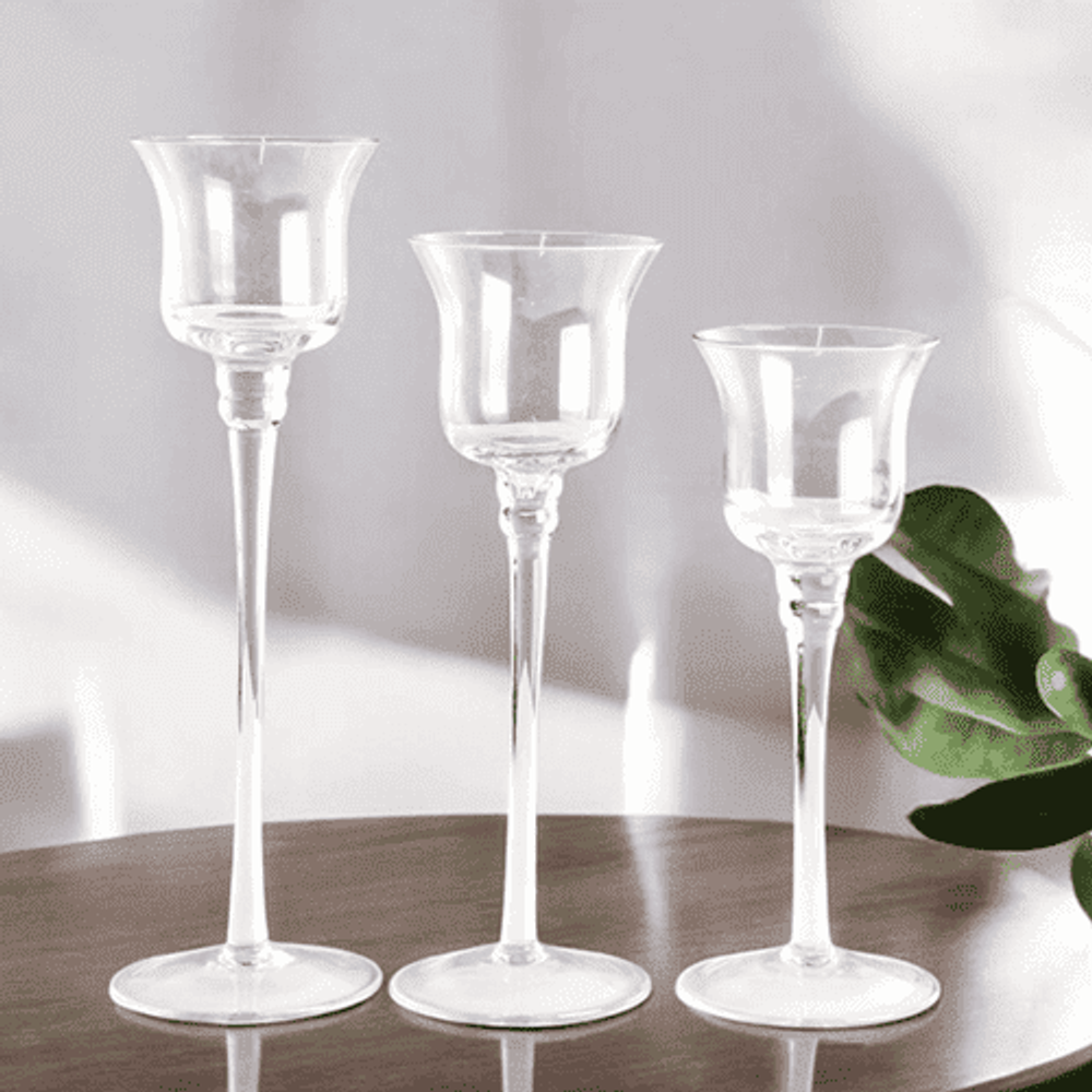 🌙 Набор подсвечников — 3 шт. «Три огня — три голоса света»