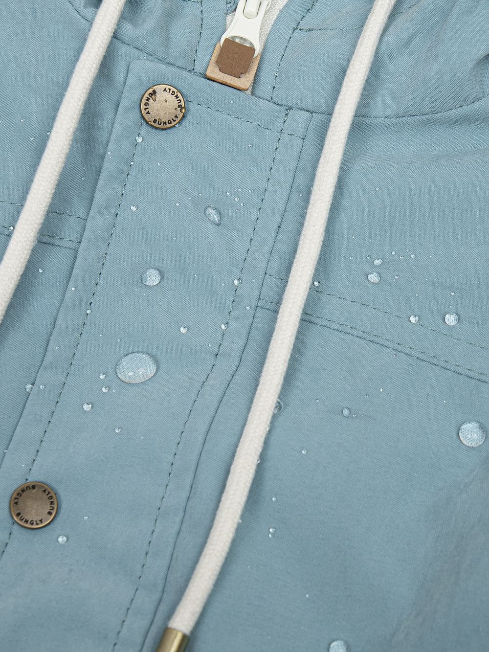 Парка демисезонная на меху "Голубой камень"