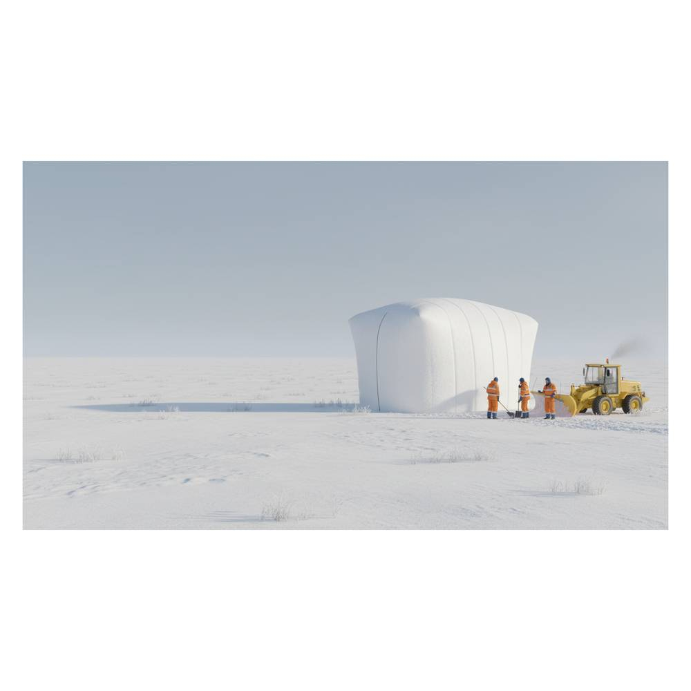 Бескаркасная тент-палатка МногоТентов 10x6x5 м.