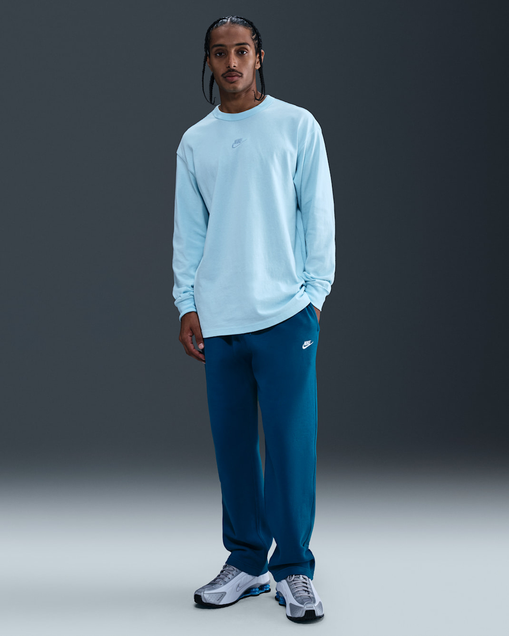 Брюки спортивные мужские NIKE M NK CLUB FT OH PANT
