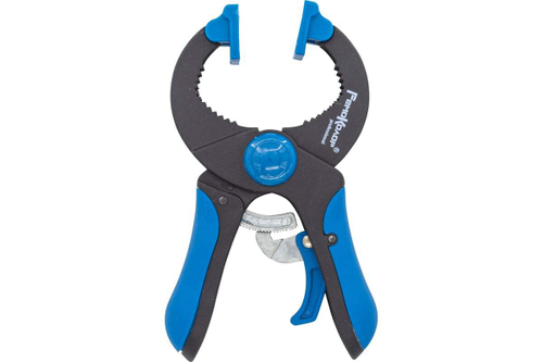 Клещеобразная струбцина РемоКолор пластиковый корпус, рычажный храповой механизм, 6"/150 44-2-015