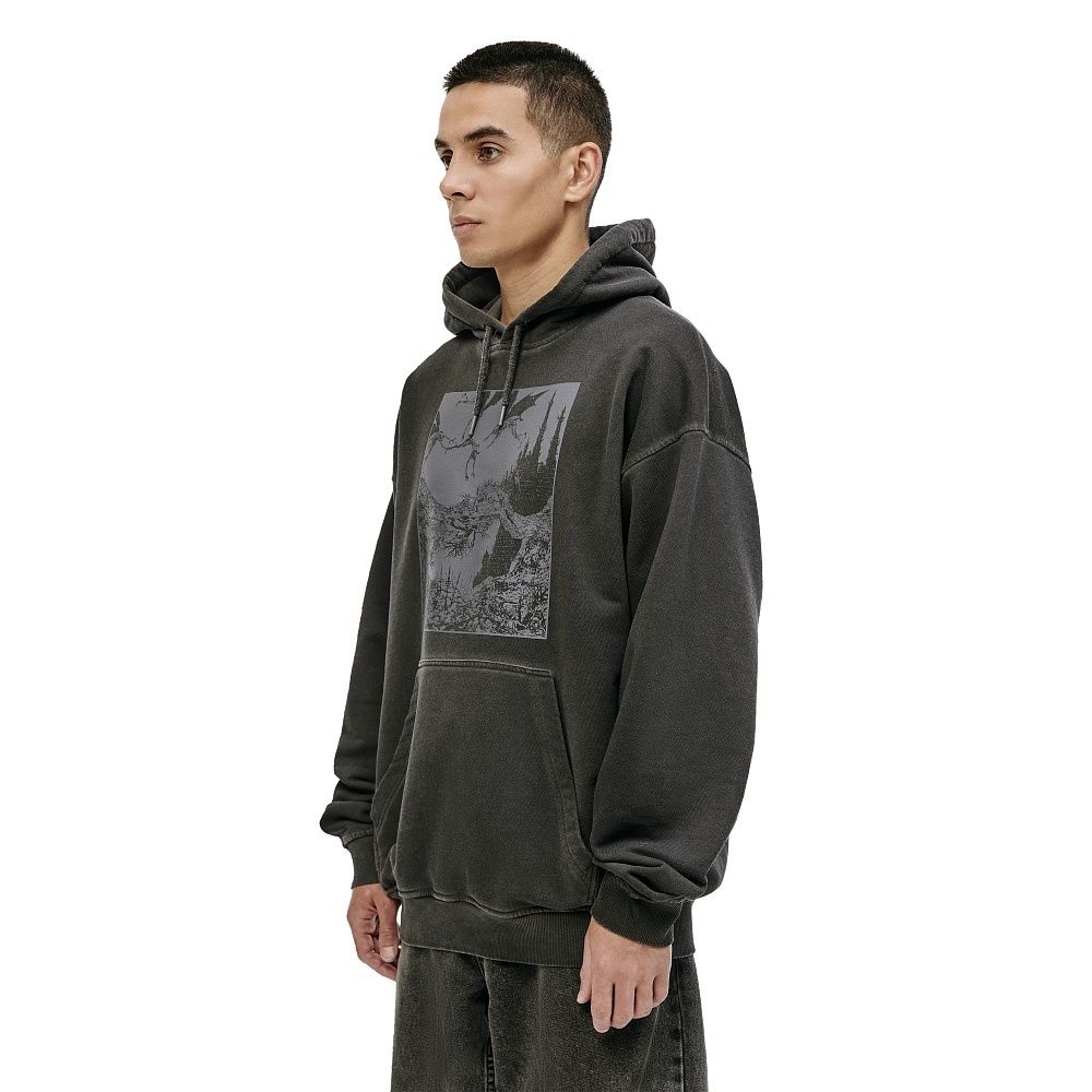 Худи Волчок Purgatory серый