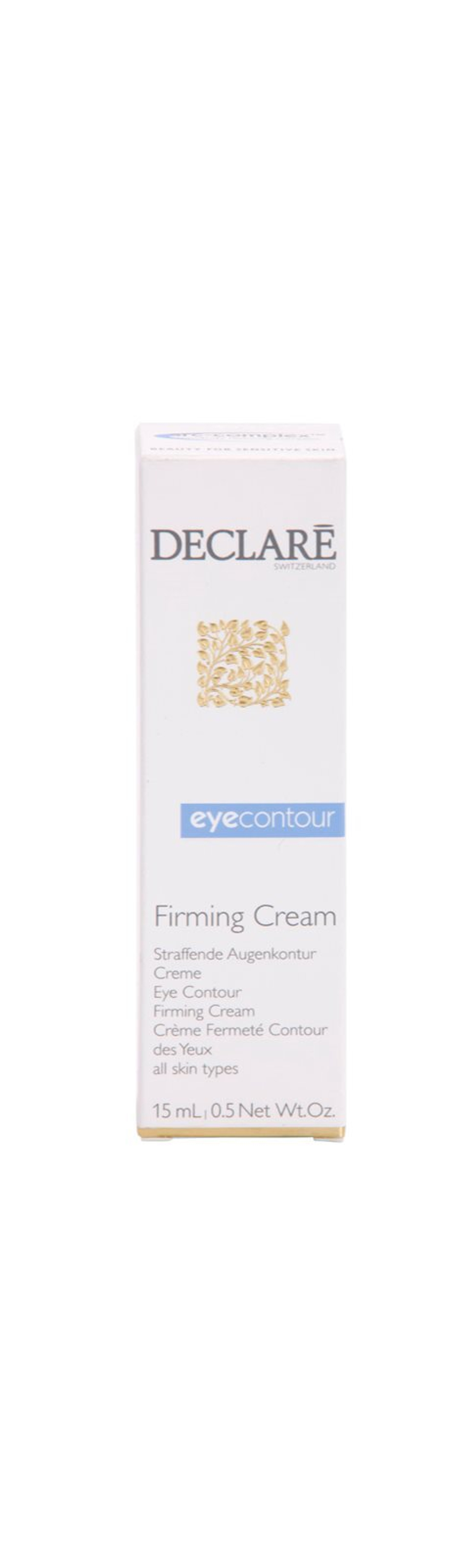 Declare Eye Contour - укрепляющий крем против морщин вокруг глаз /   15  ml  / GTIN 9007867006023