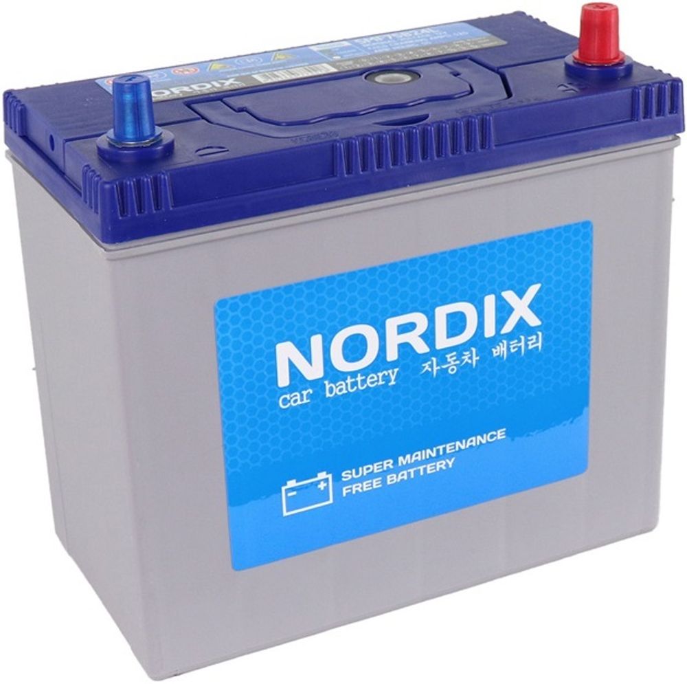 NORDIX 6CT- 55 ( 75B24 ) аккумулятор