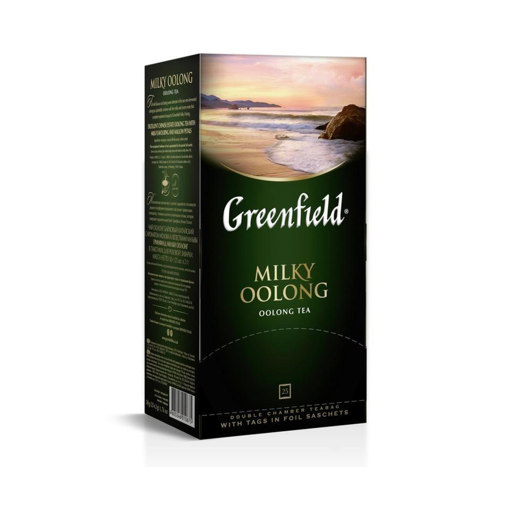 Чай зеленый в пакетиках Greenfield Milky Oolong, 25 пак
