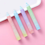 Детские ластики-карандаши 13,5 см длиной 1 штука с изображением созвездия, MC-Basir, стерка в форме толстого карандаша для школы, мягкость 0.5