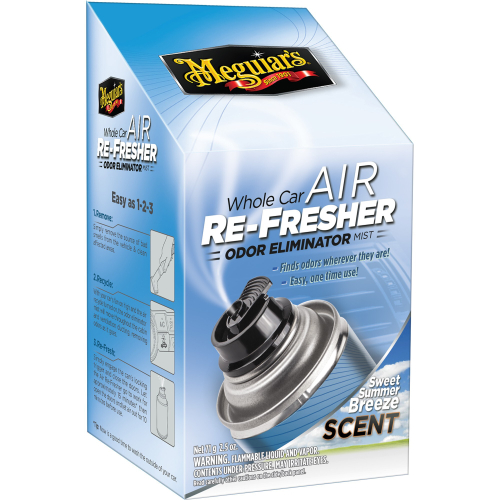 Meguiars Car Air Re-Fresher - Sweet Summer Breeze Scent Нейтрализатор запаха в салоне а/м, Летний бриз, 59мл