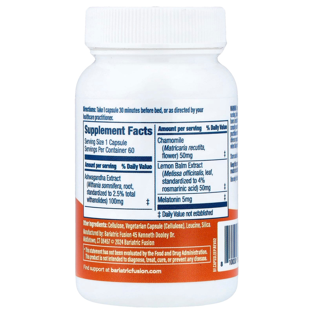 Bariatric Fusion, Поддержка сна`` 60 капсул