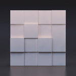 Гипсовая панель Квадраты