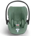 Коляска Cybex Priam IV Rosegold complete Cloud T Leaf Green Plus Base T 3 в 1 Cozy Beige