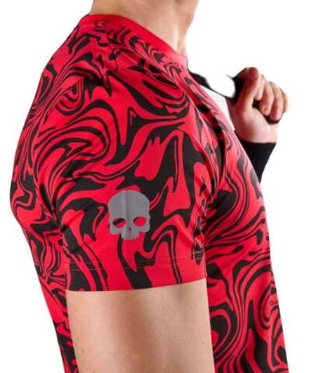 Теннисная футболка Hydrogen Chrome Tech T-Shirt - red