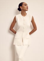 Жилет VALERA, молочный