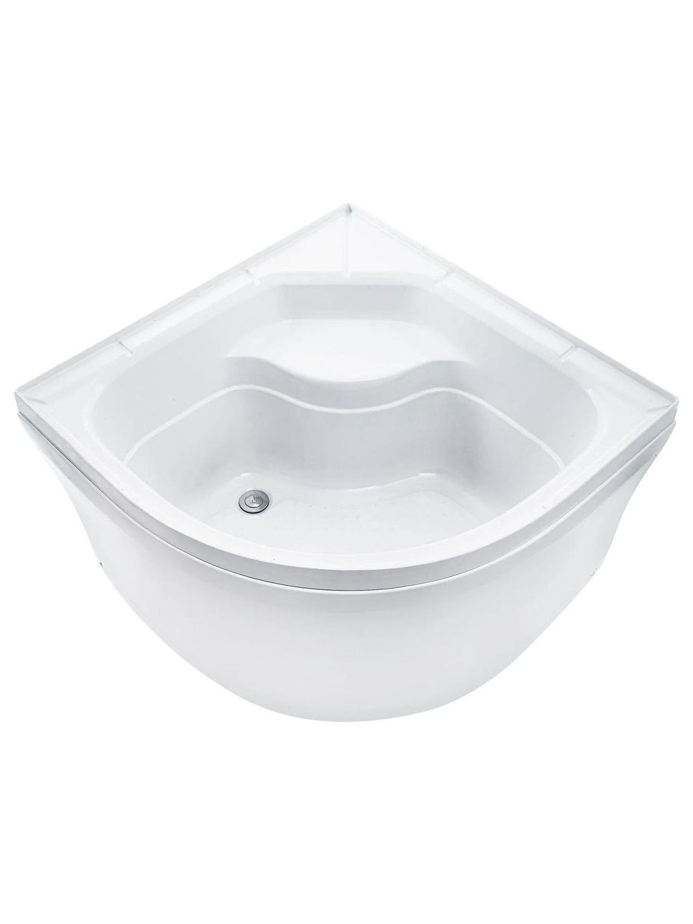 Душевая кабина RIVER  NARA LIGHT Б/К 90/44 MT 90х90 см,  матовое стекло, поддон высокий