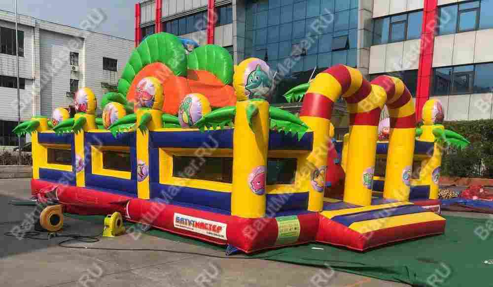 Надувной батут "Тропикана мини", 8*6*5 м