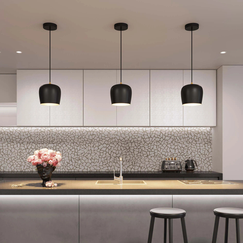 Светильник SP-PEONY-HANG-R250-15W Day4000 (BK, 65 deg, 230V) (Arlight, IP20 Металл, 3 года) 039549