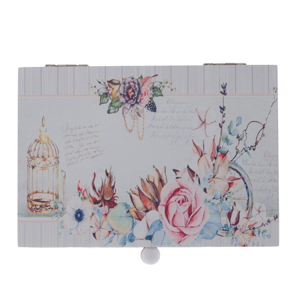 GAEM Шкатулка для украшений музыкальная, L17 W12 H13 см