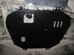Защита картера и КПП (сталь 2 мм) для Dodge Caliber 2006-2012 (V - все) Alfeco.ALF3305st
